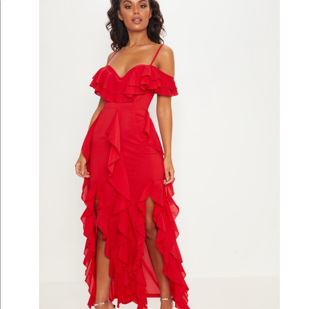 Red dress